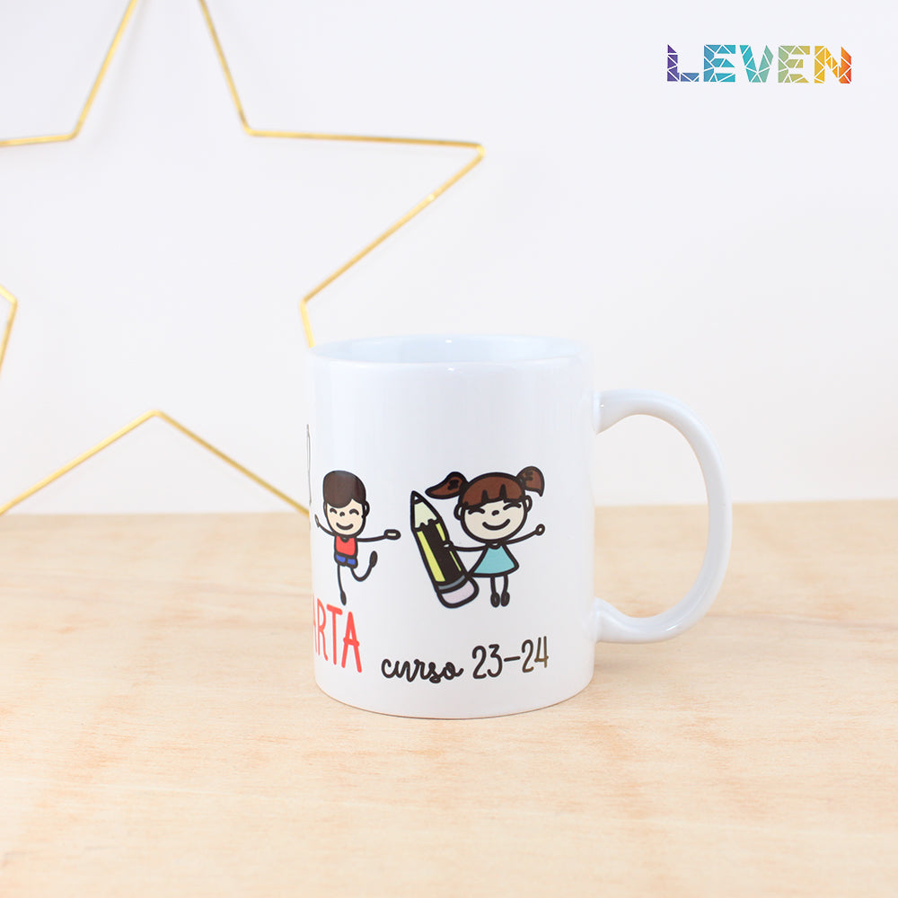 Taza aeiou