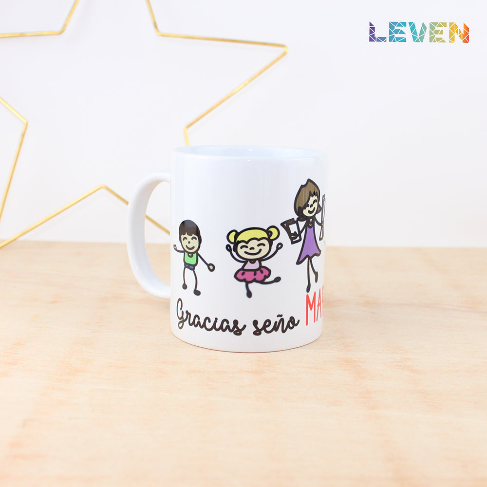 Taza aeiou
