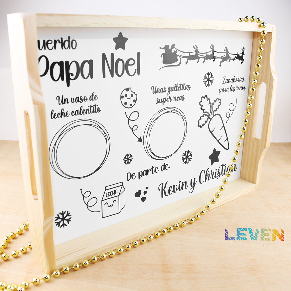 Bandeja Papa Noel Modelo 1
