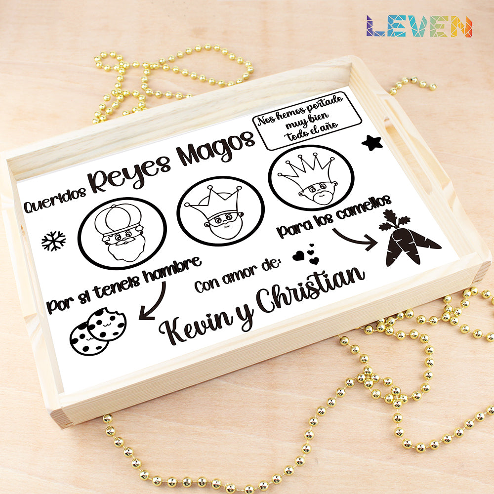 Bandeja Reyes Magos Modelo 2