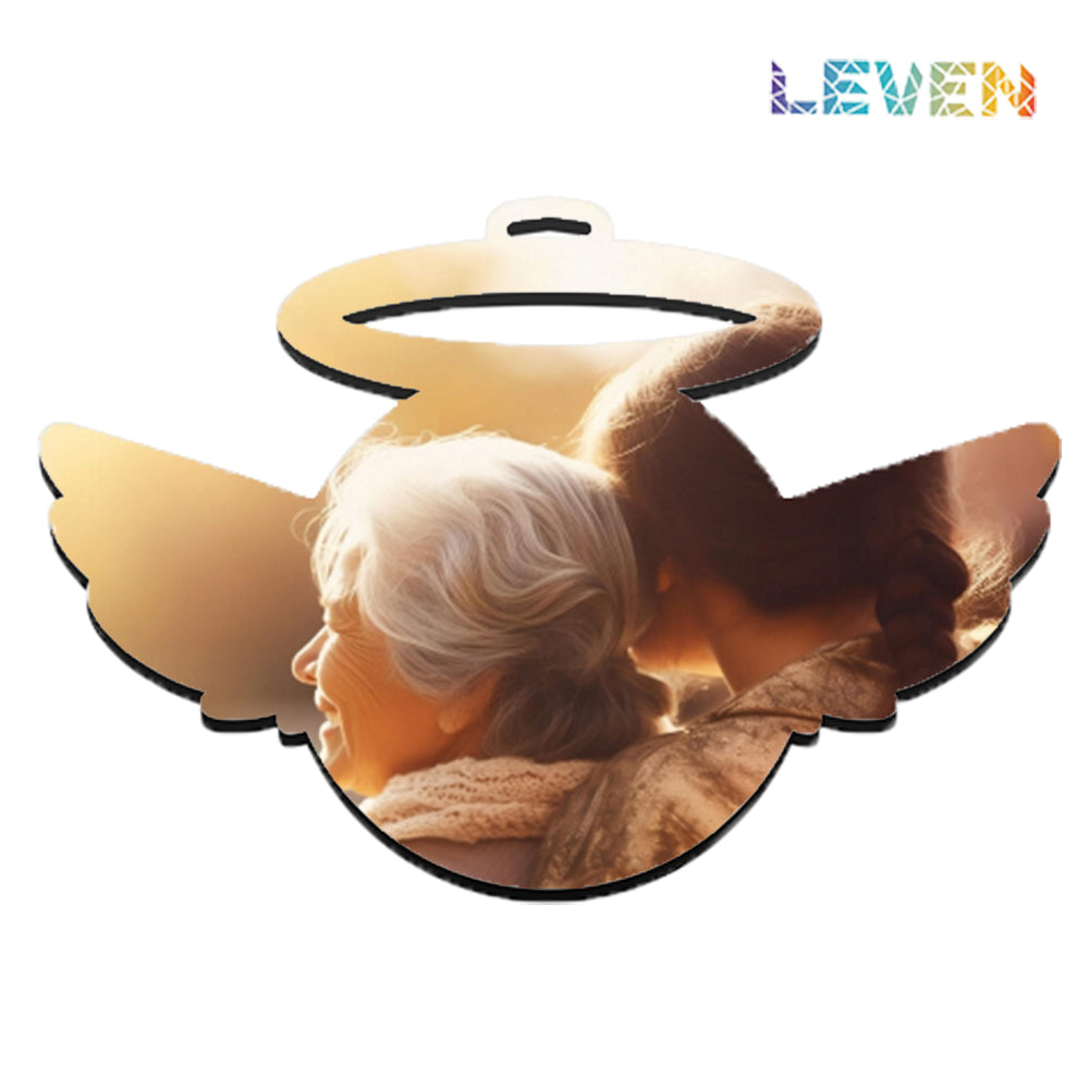 Bola de navidad Ángel Personalizada con foto