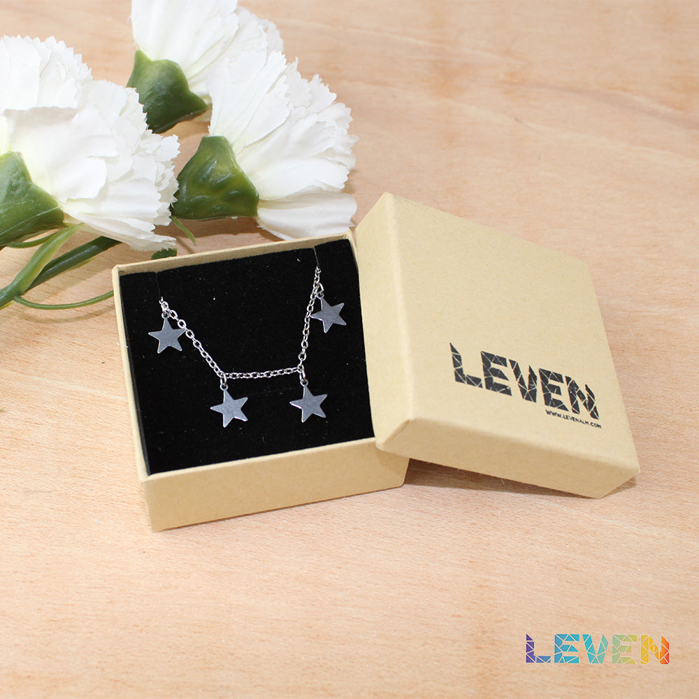Pulsera estrellas con iniciales