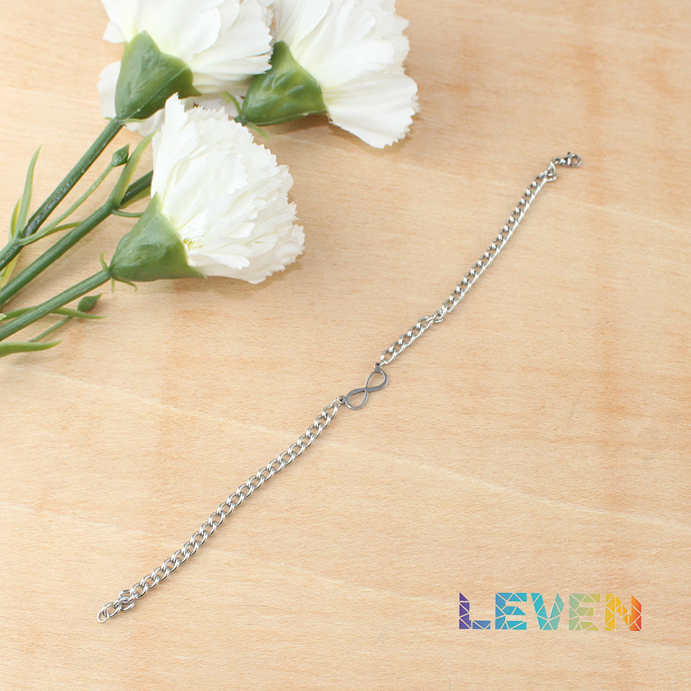 Pulsera Infinito Cadena gruesa