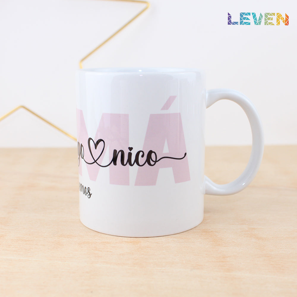 Taza Mamá y nombres