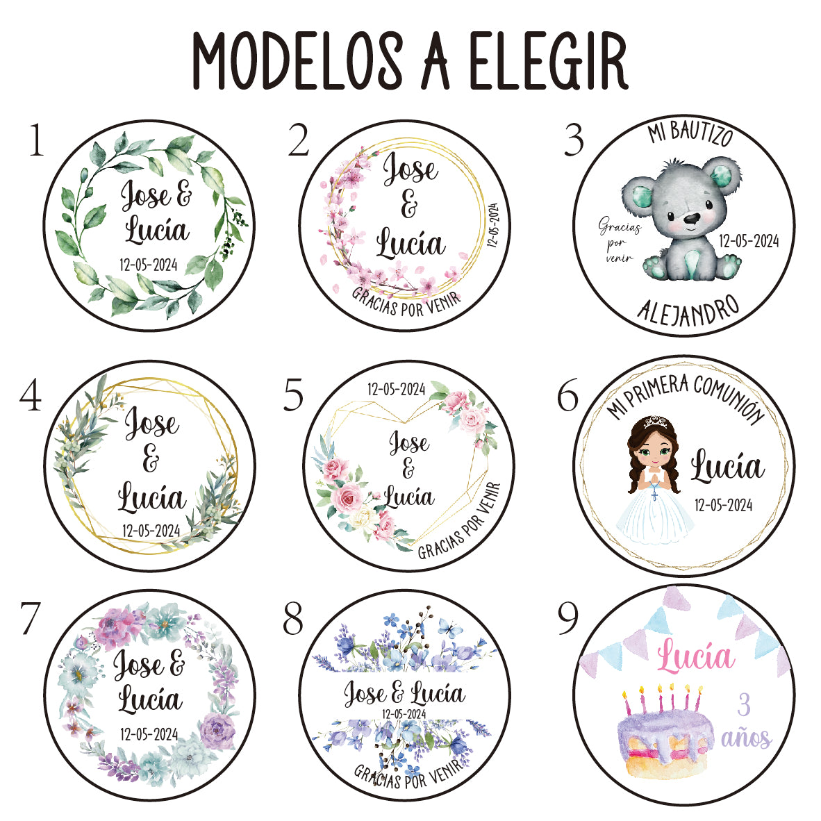 Vela personalizada