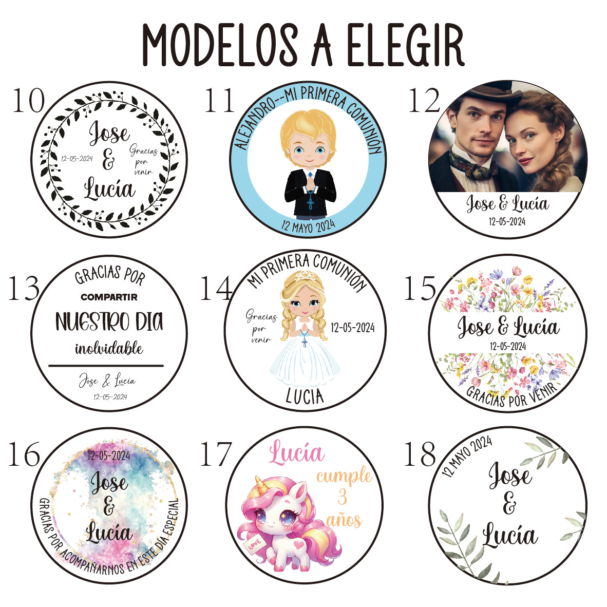 Vela personalizada
