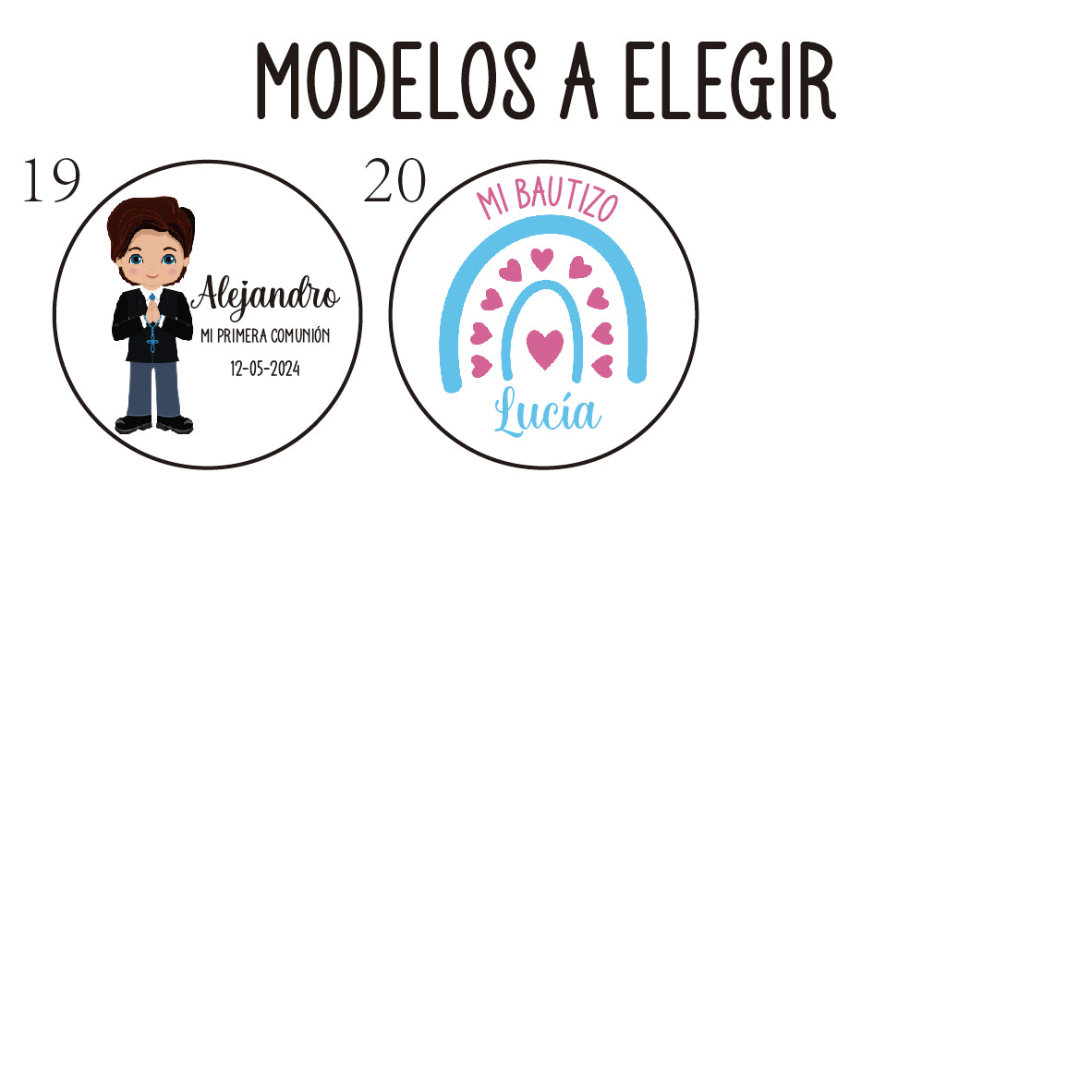 Vela personalizada