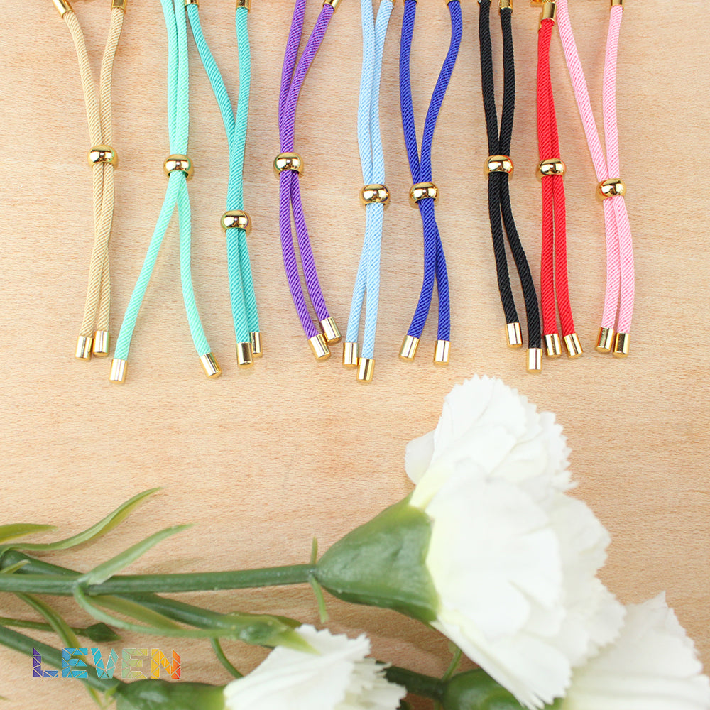 Pulsera Niño con niña iniciales colores