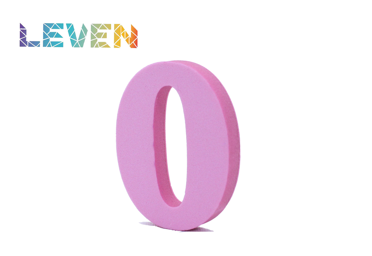 Letras decorativas 7.5cm Rosa 0