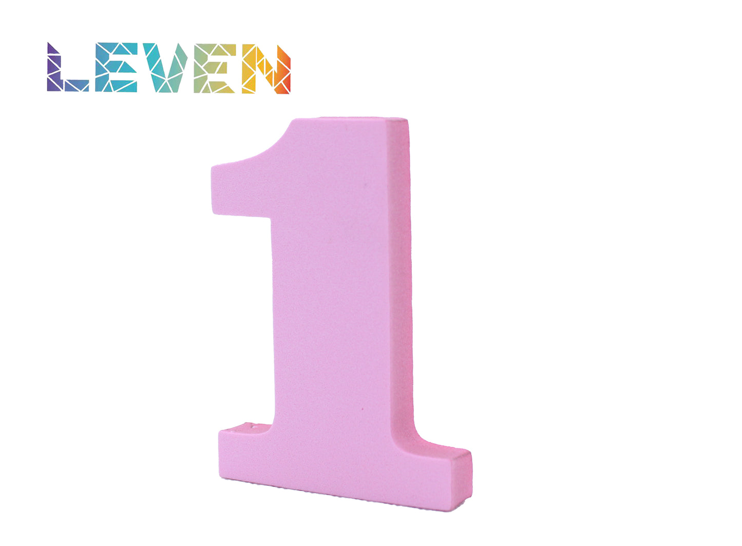 Letras decorativas 7.5cm Rosa 1