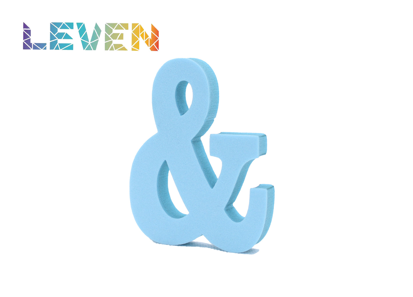 Letras decorativas 7.5cm Celeste &
