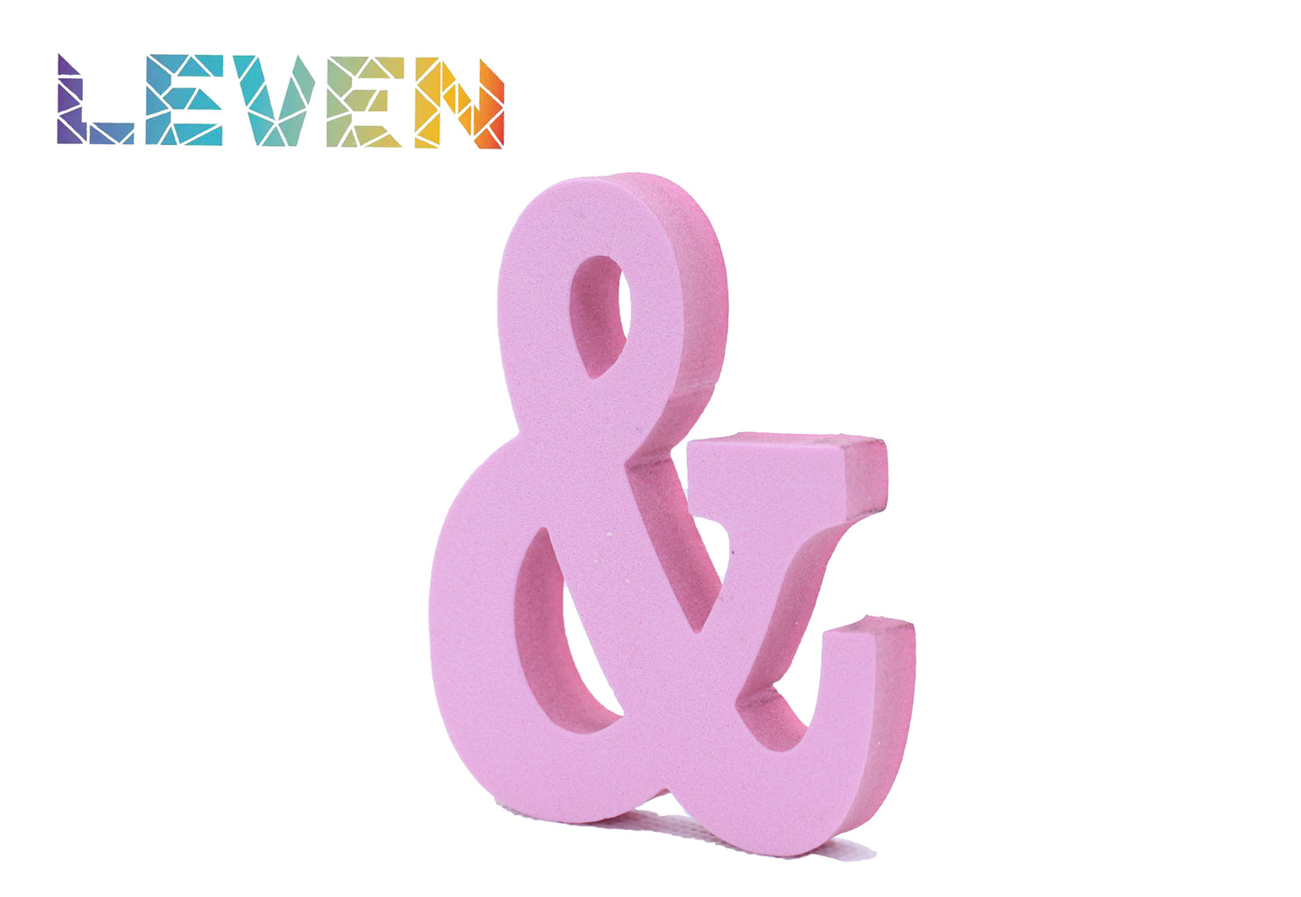 Letras decorativas 7.5cm Rosa &