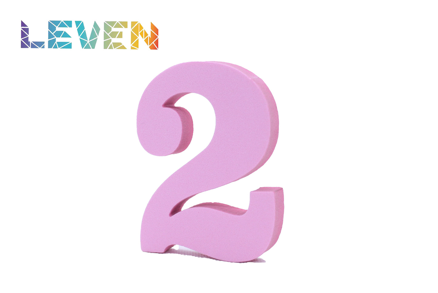 Letras decorativas 7.5cm Rosa 2