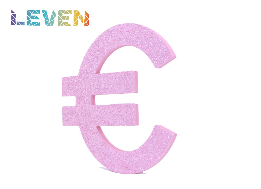 Letras decorativas 15-20cm Rosa purpurina €