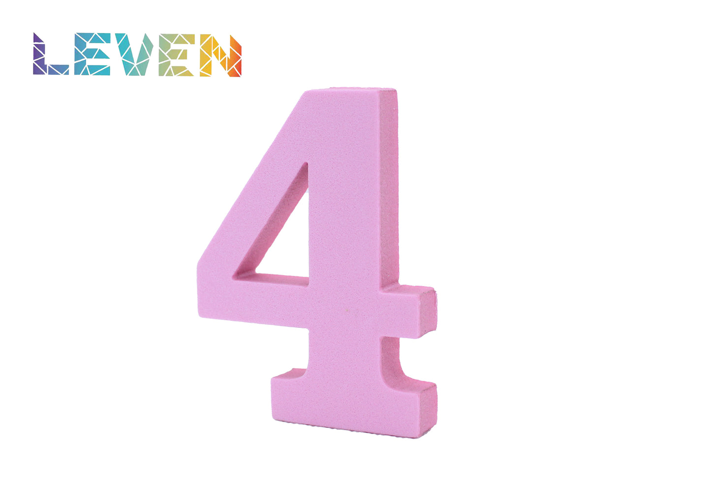 Letras decorativas 7.5cm Rosa 4