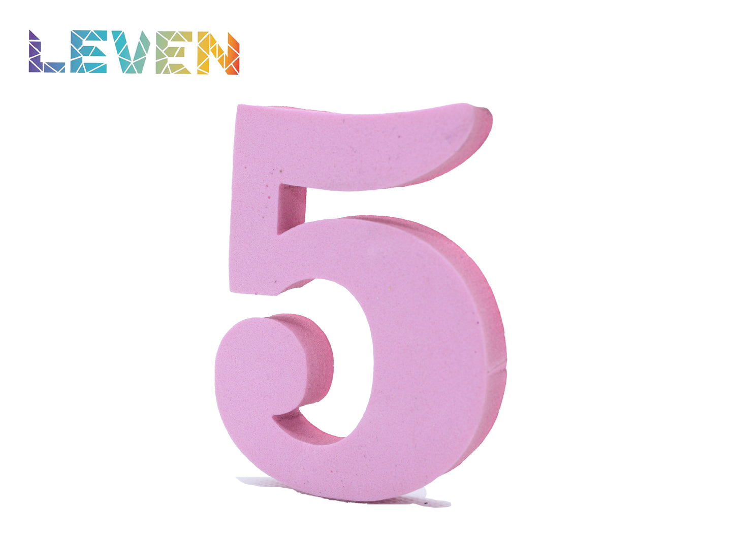Letras decorativas 7.5cm Rosa 5