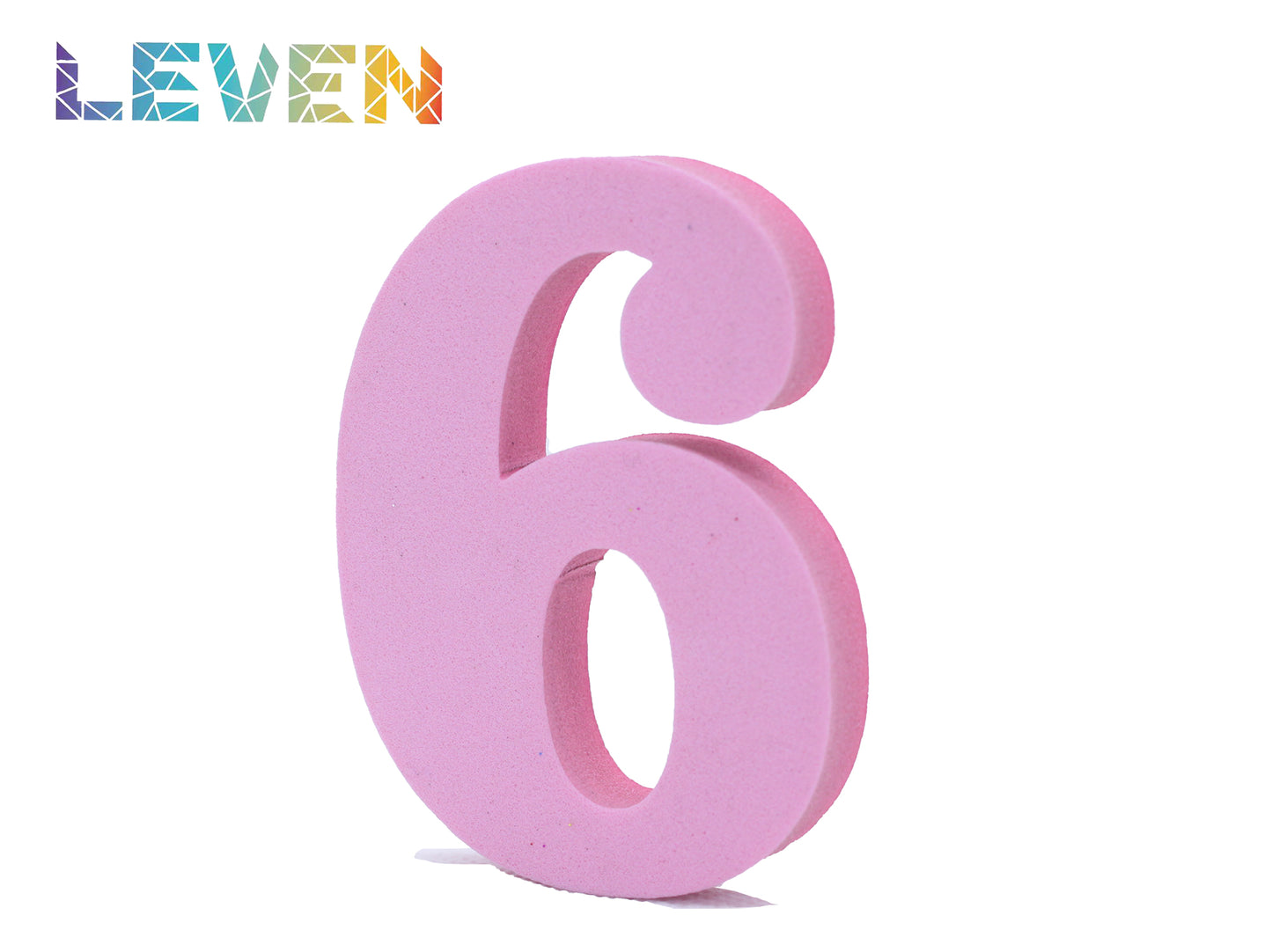 Letras decorativas 7.5cm Rosa 6