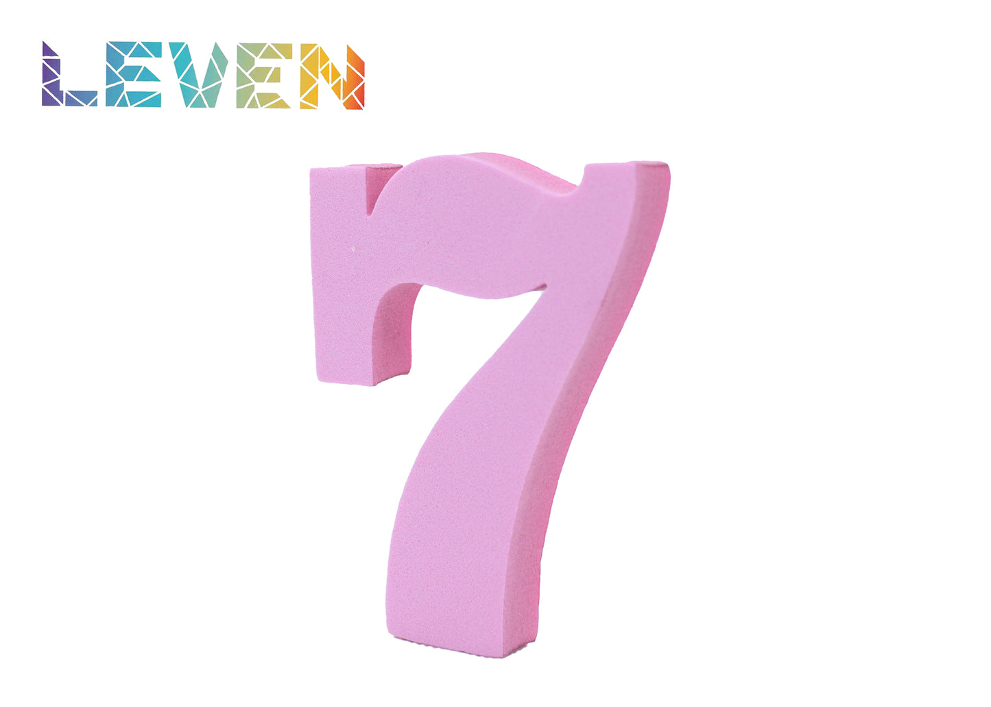 Letras decorativas 7.5cm Rosa 7