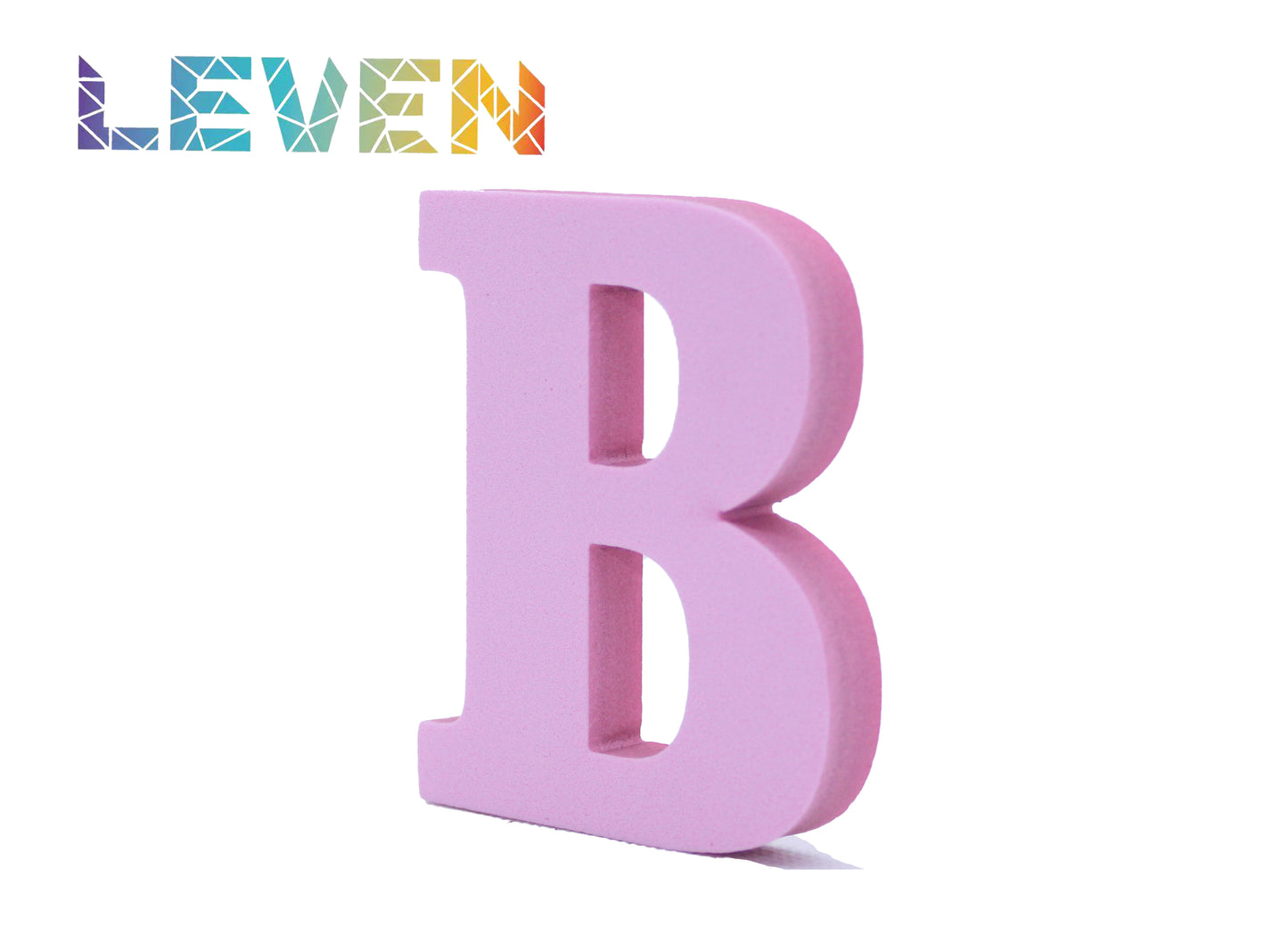 Letras decorativas 7.5cm Rosa B