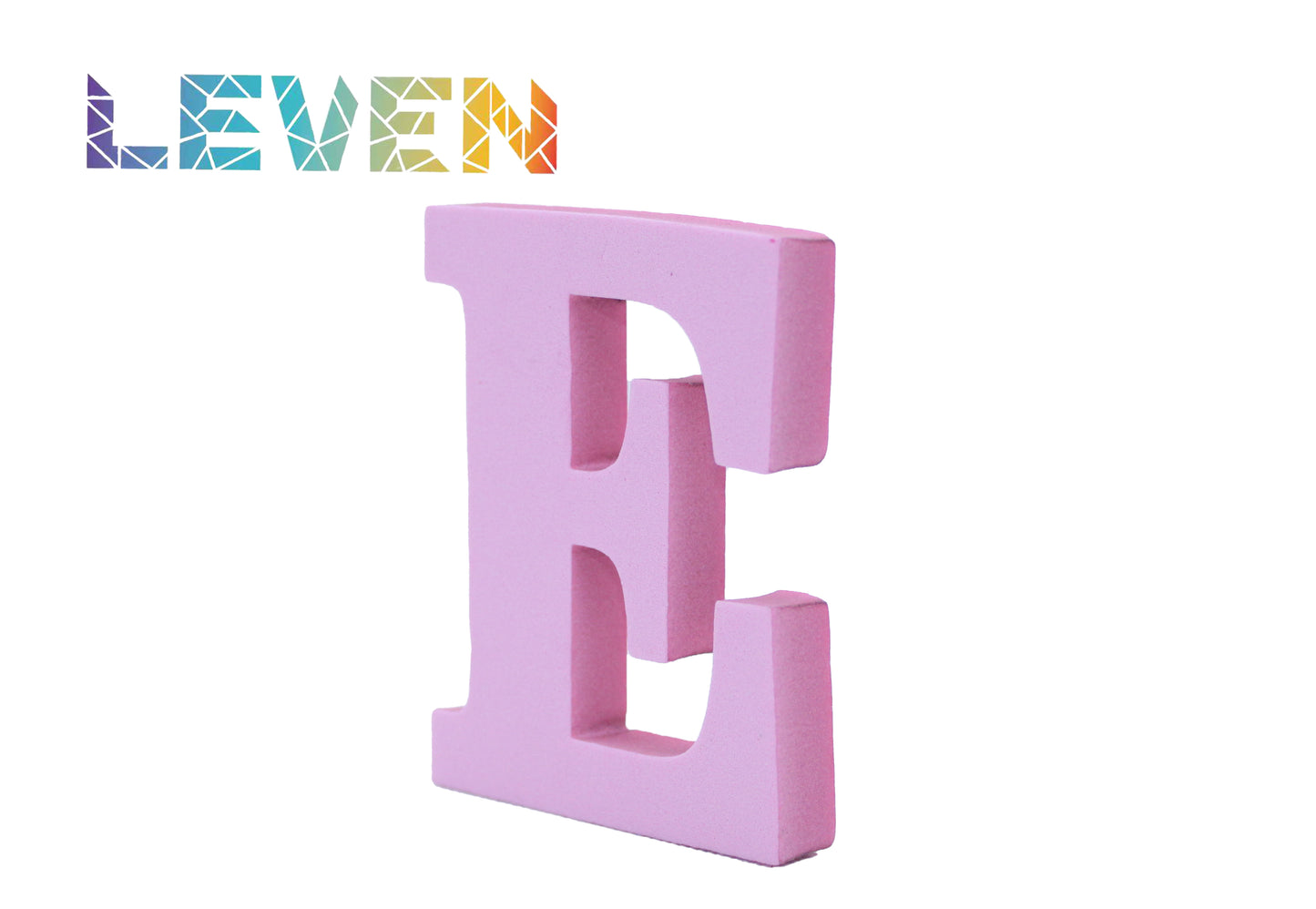 Letras decorativas 7.5cm Rosa E