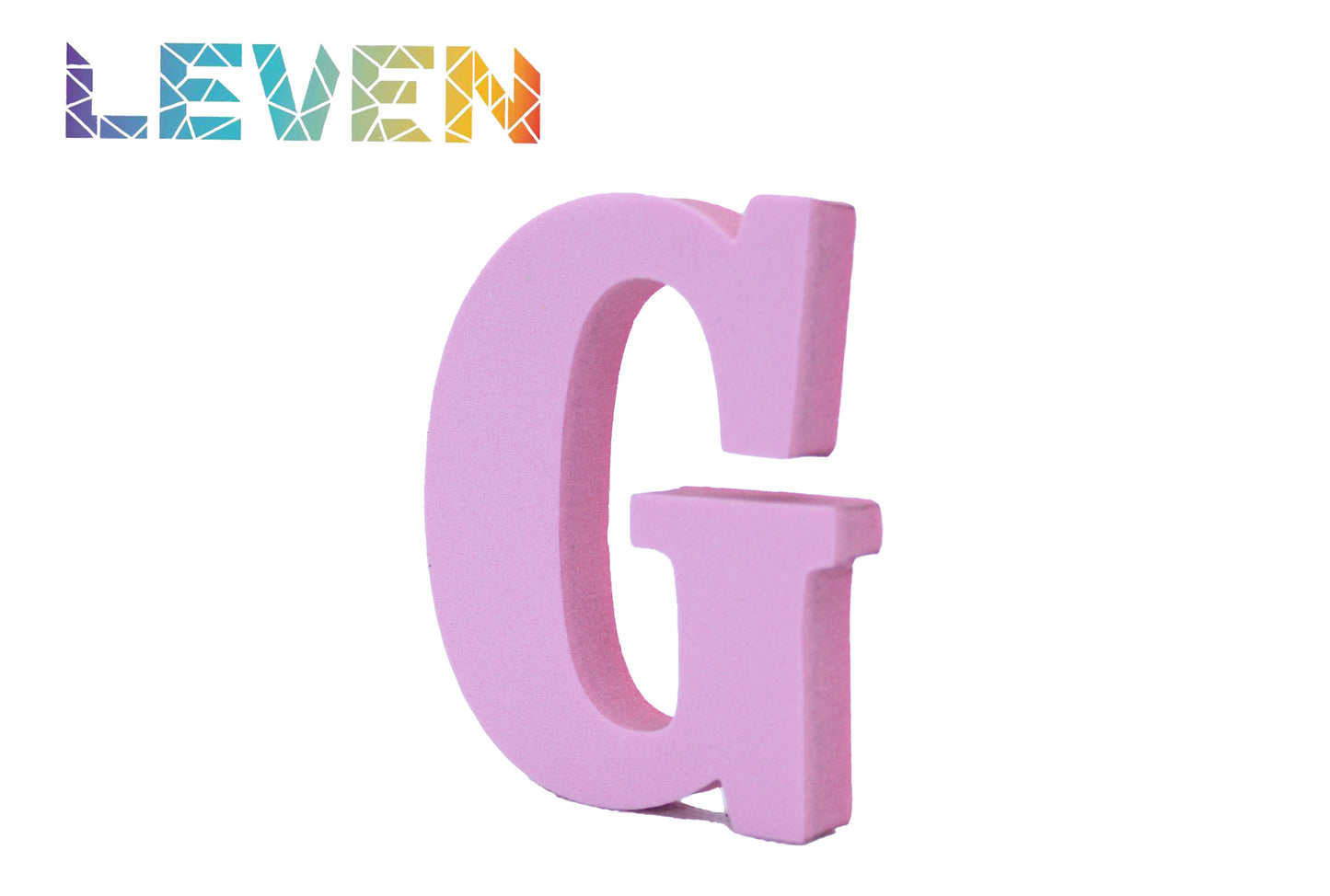 Letras decorativas 7.5cm Rosa G