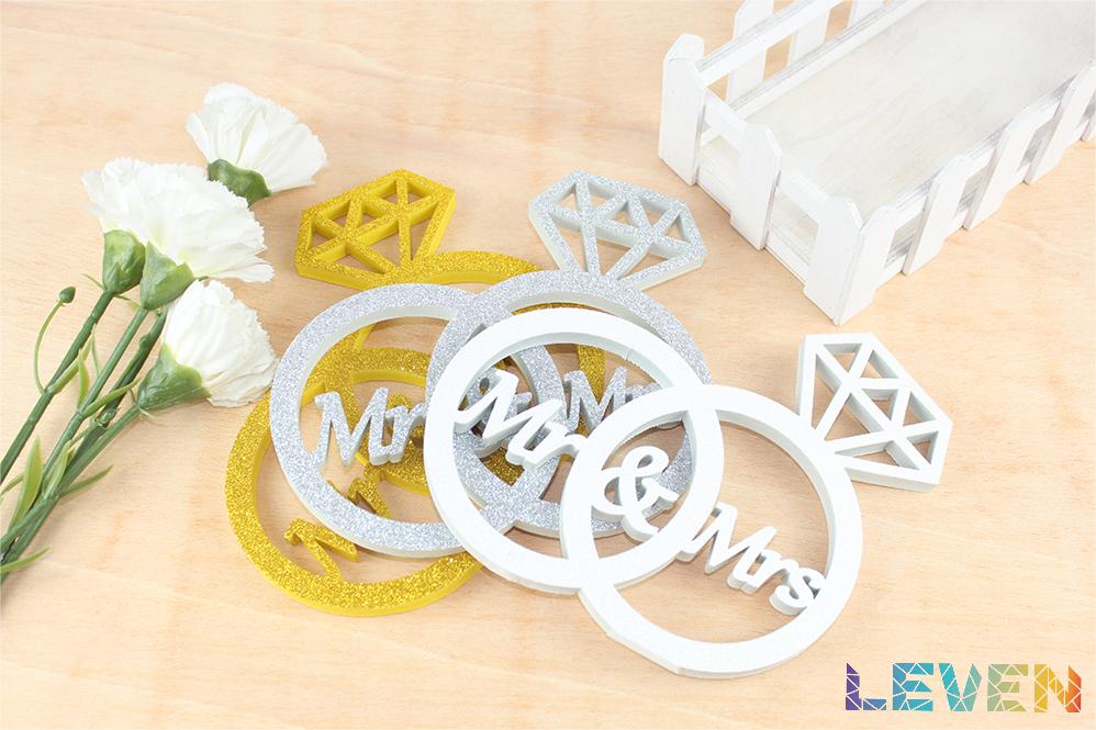 Anillos de boda Mr & Mrs