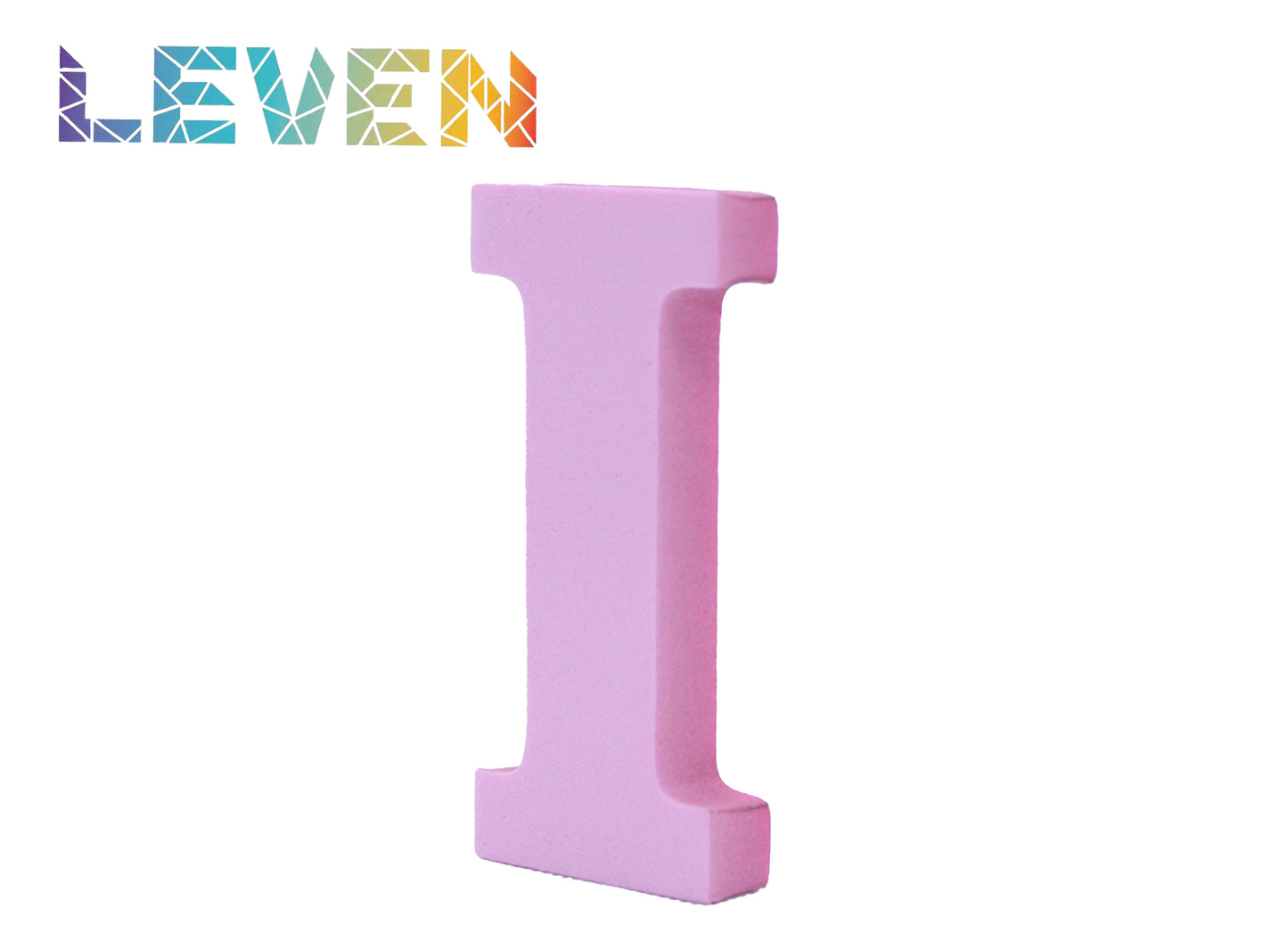 Letras decorativas 7.5cm Rosa I
