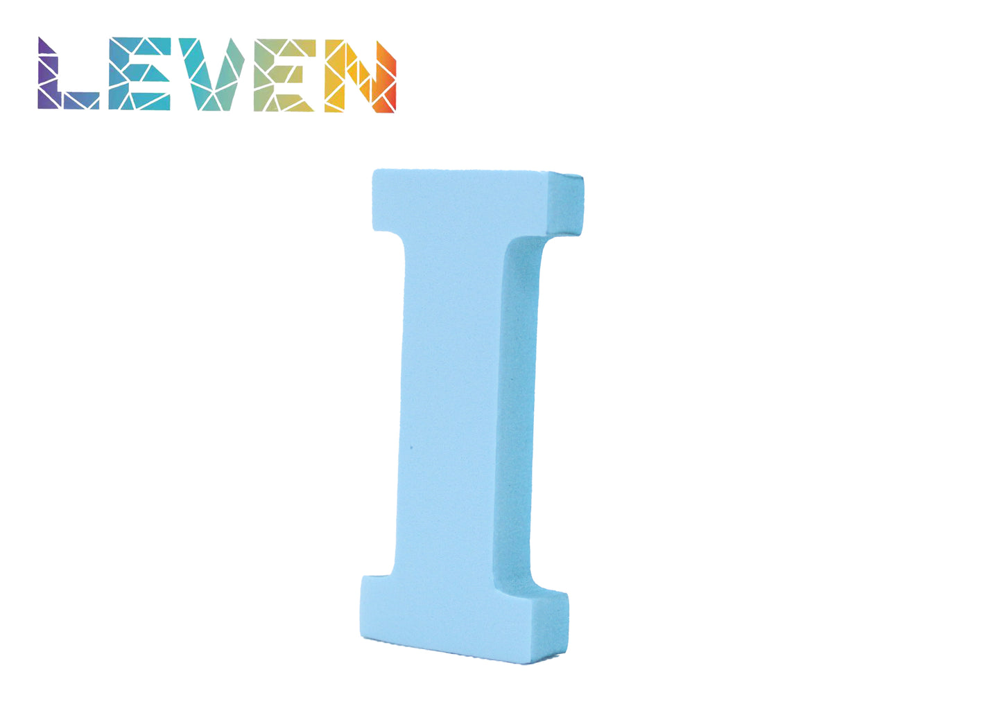 Letras decorativas 7.5cm Celeste I