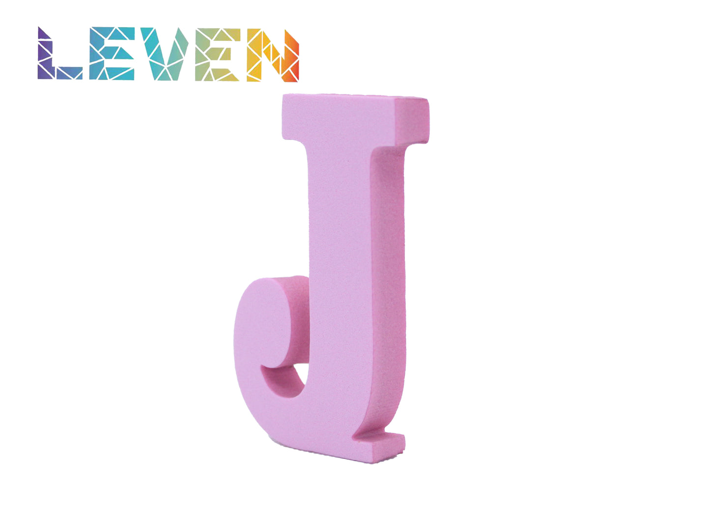 Letras decorativas 7.5cm Rosa J