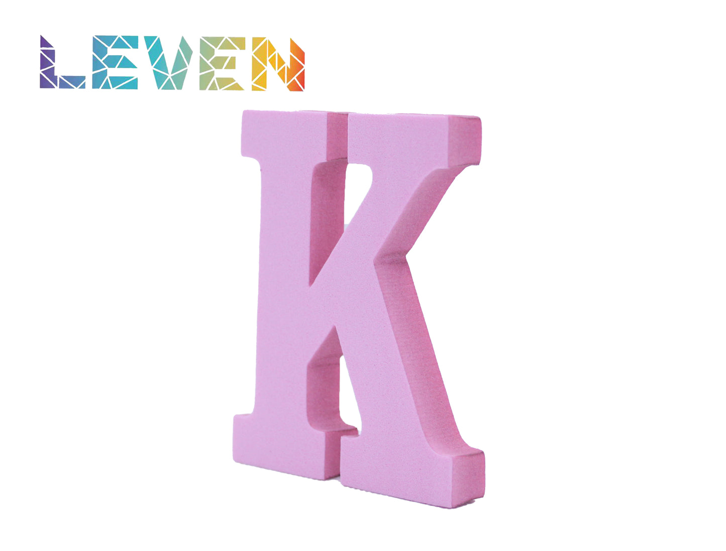 Letras decorativas 7.5cm Rosa K