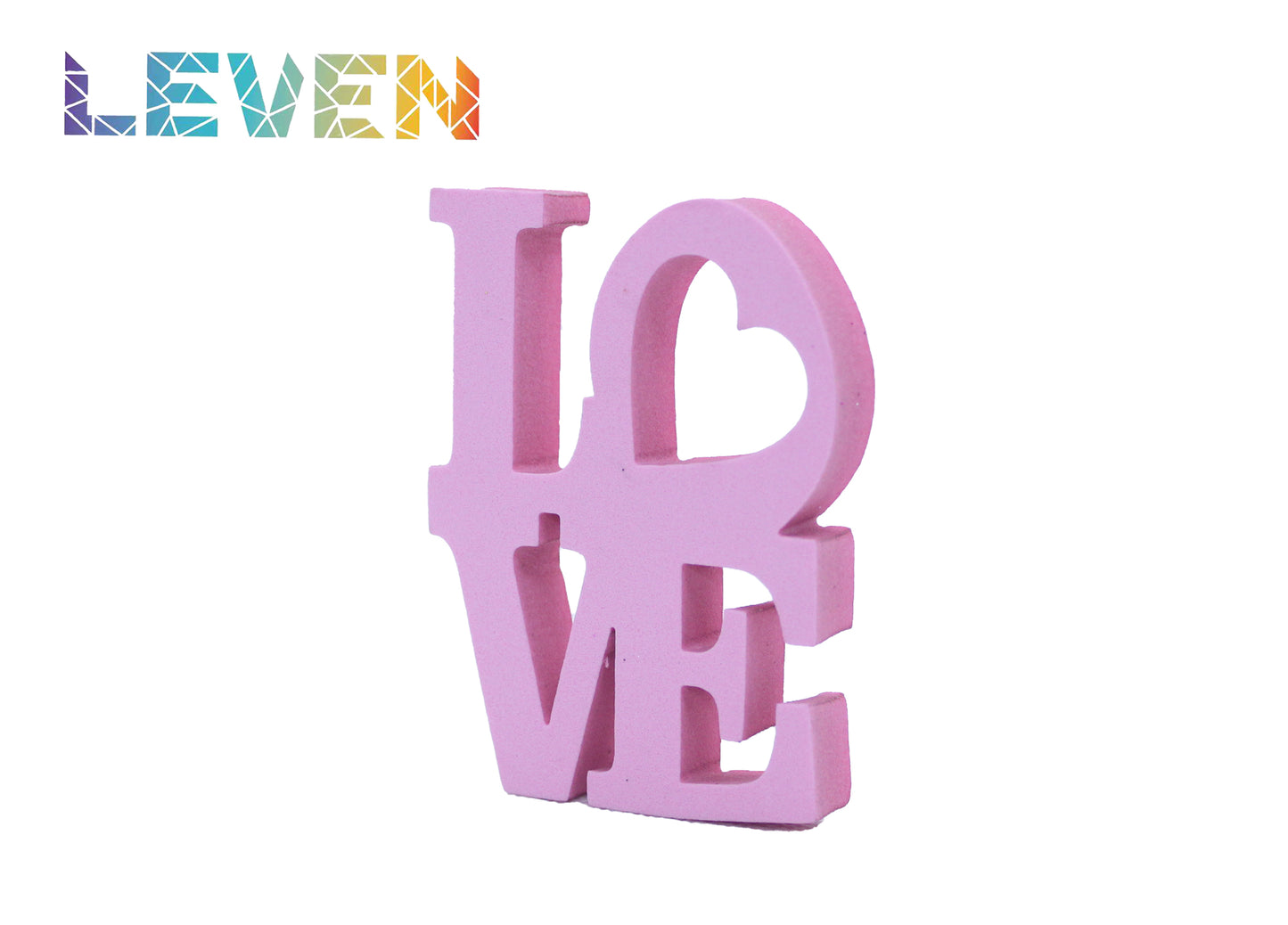 Letras decorativas 7.5cm Rosa Love