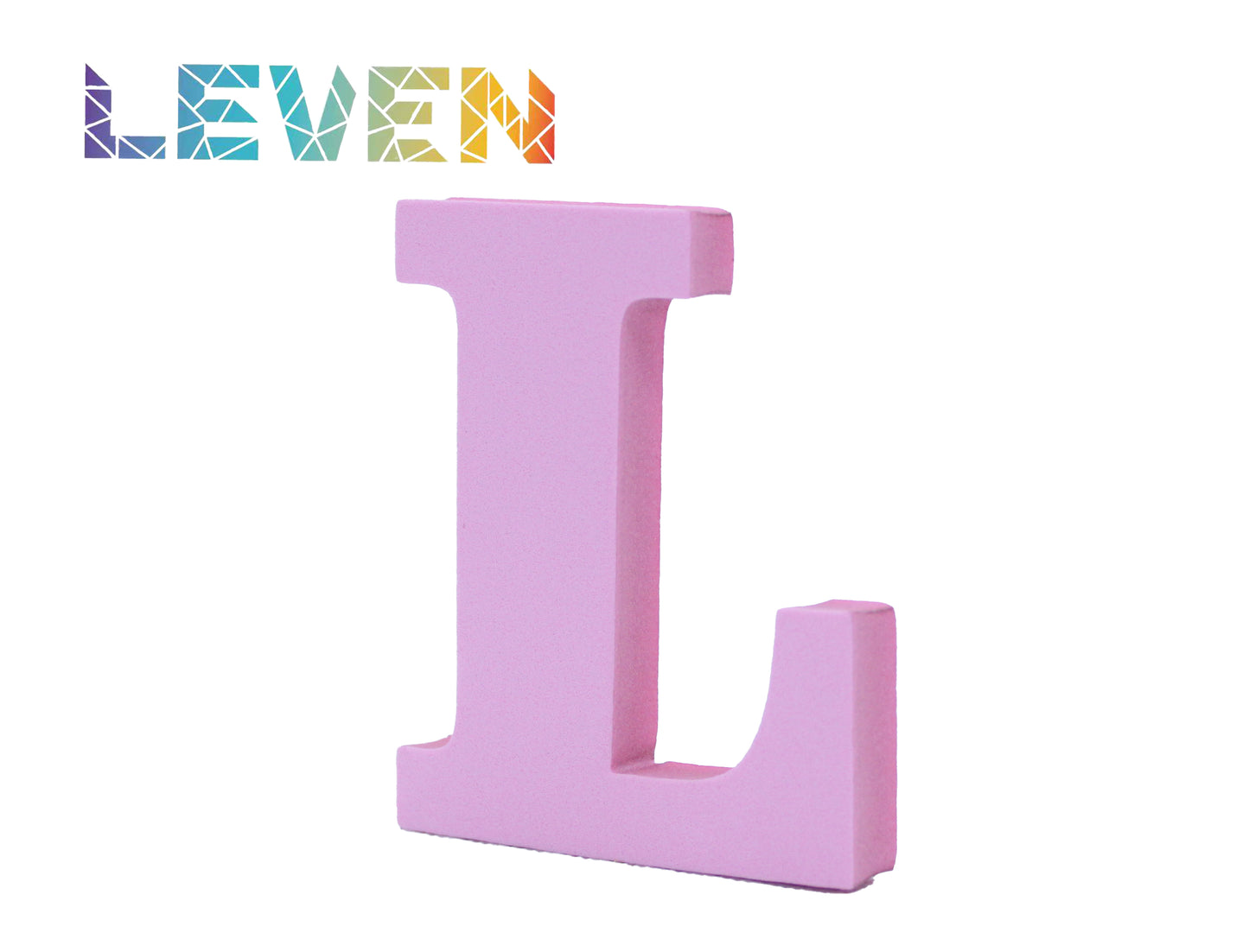 Letras decorativas 7.5cm Rosa L