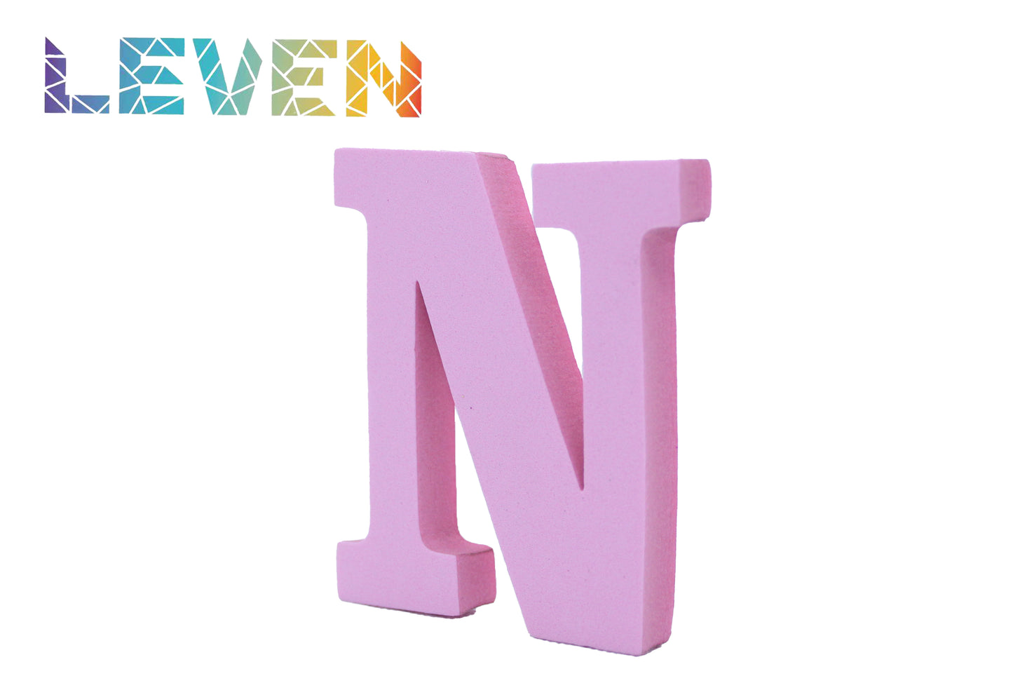 Letras decorativas 7.5cm Rosa N