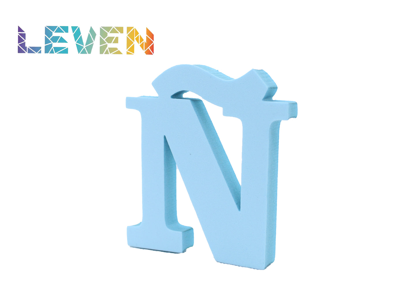 Letras decorativas 7.5cm Celeste Ñ
