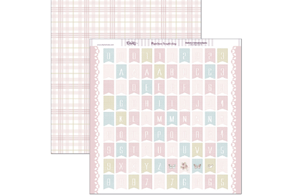 Papel SCP-107 Papel scrapbooking Dayka 30x30cm