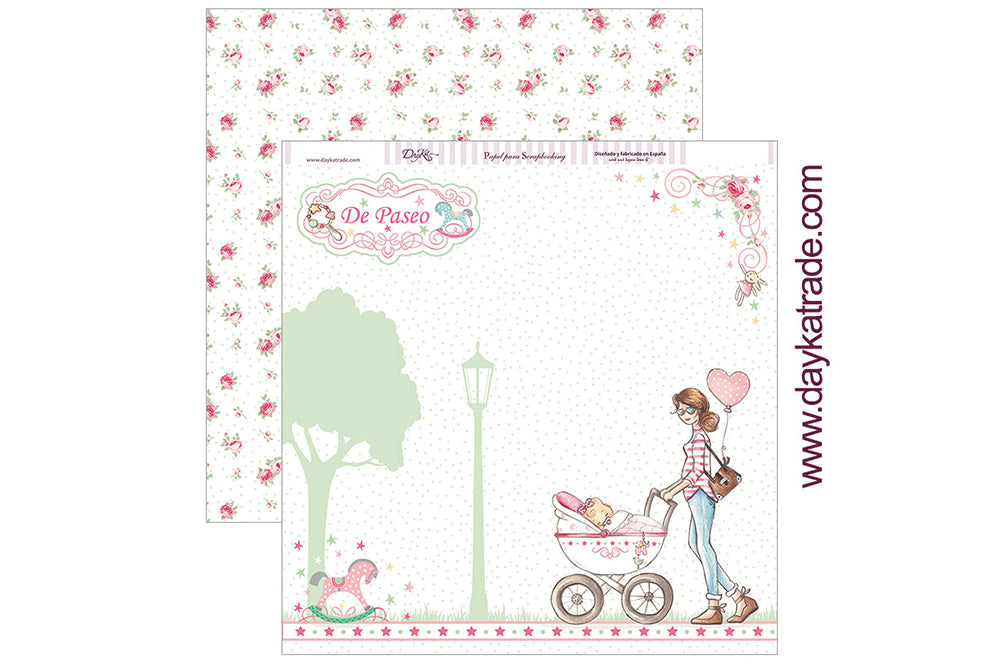 Papel SCP-255 De paseo Dayka 30x30cm