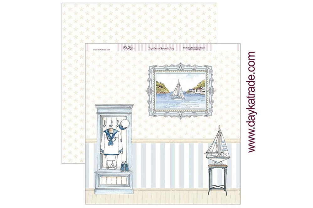 Papel SCP-308 Comunión niño Dayka 30x30cm