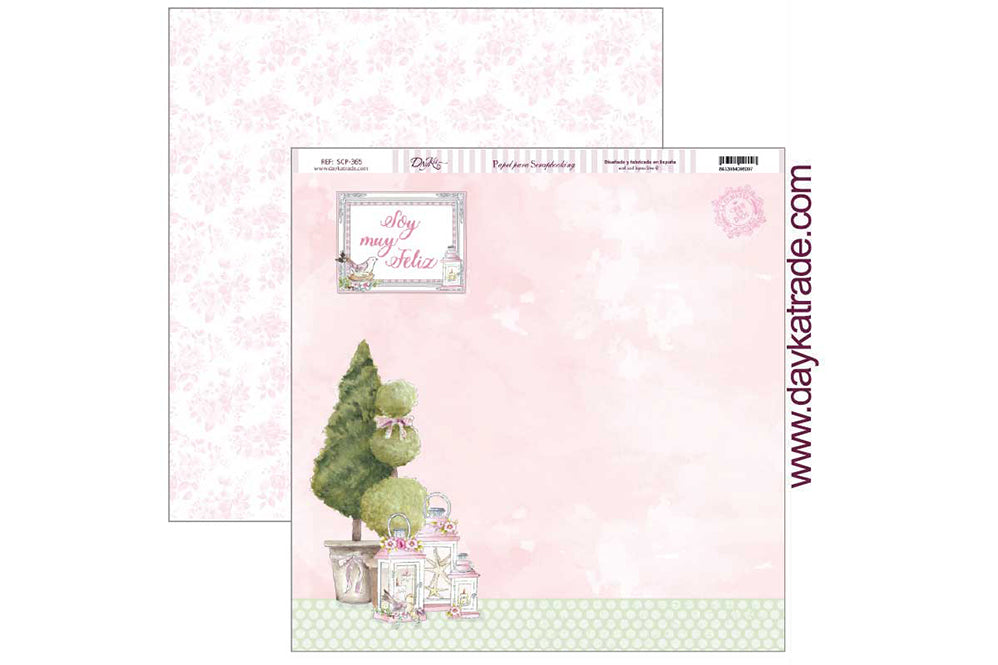 Papel SCP-365 Celebración niña Dayka 30x30cm