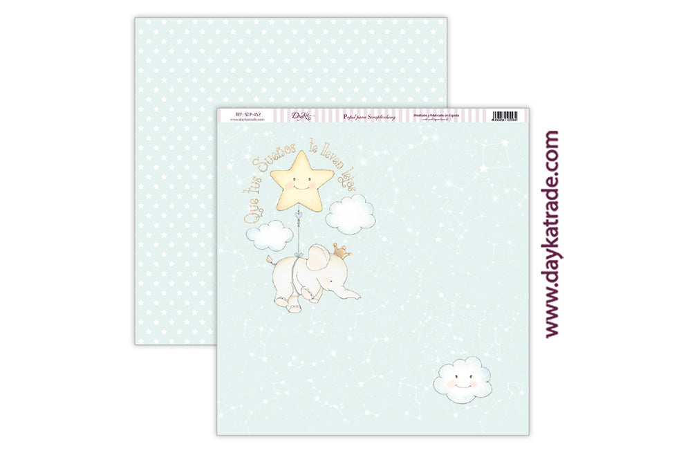 Papel SCP-452 Ha nacido una estrella Dayka 30x30cm
