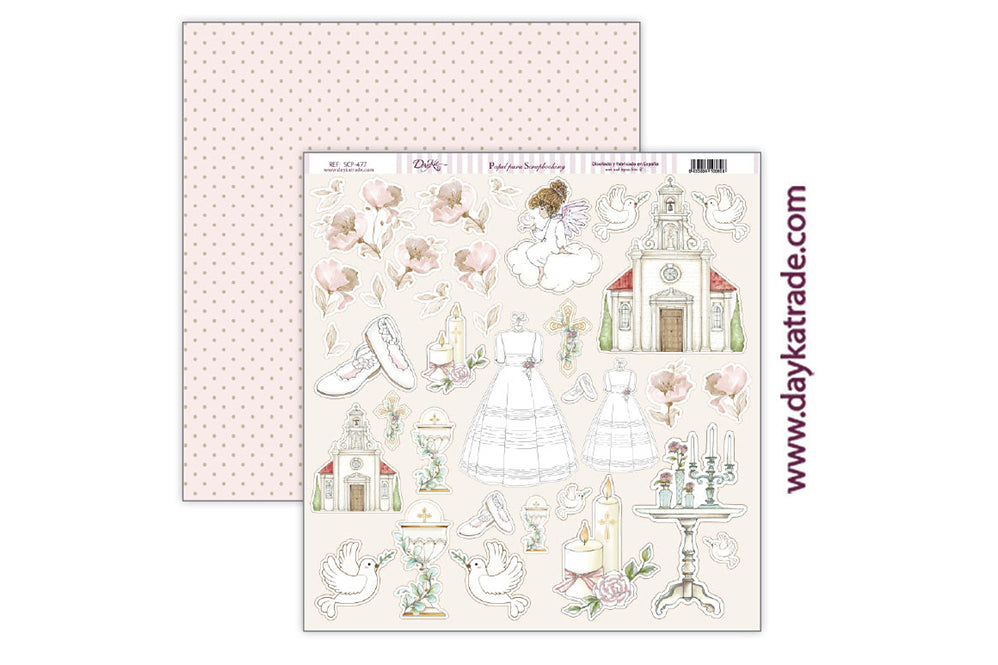 Papel SCP-477 Hoy es mi día Dayka 30x30cm