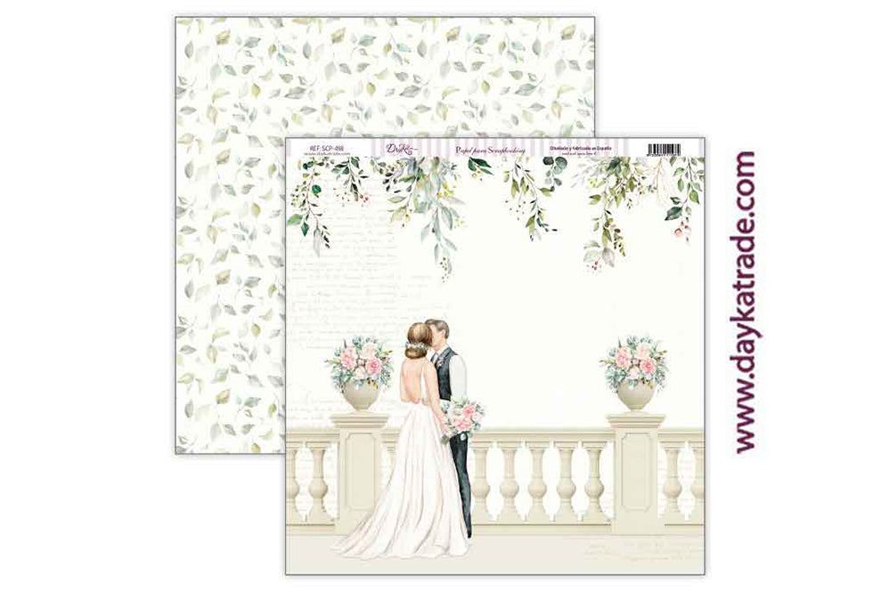 Papel SCP-498 Recién casados Dayka 30x30cm