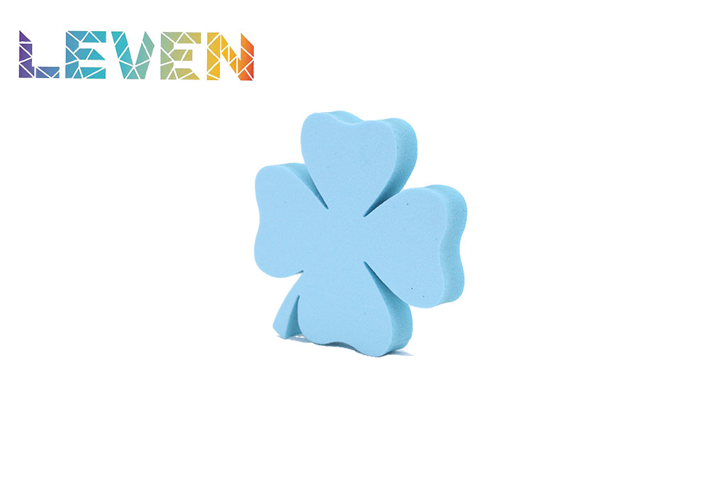 Letras decorativas 7.5cm Celeste Trebol