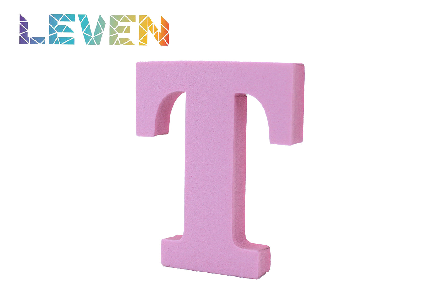 Letras decorativas 7.5cm Rosa T