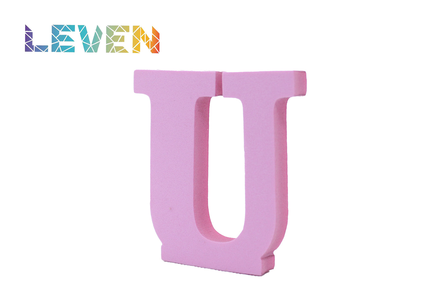 Letras decorativas 7.5cm Rosa U