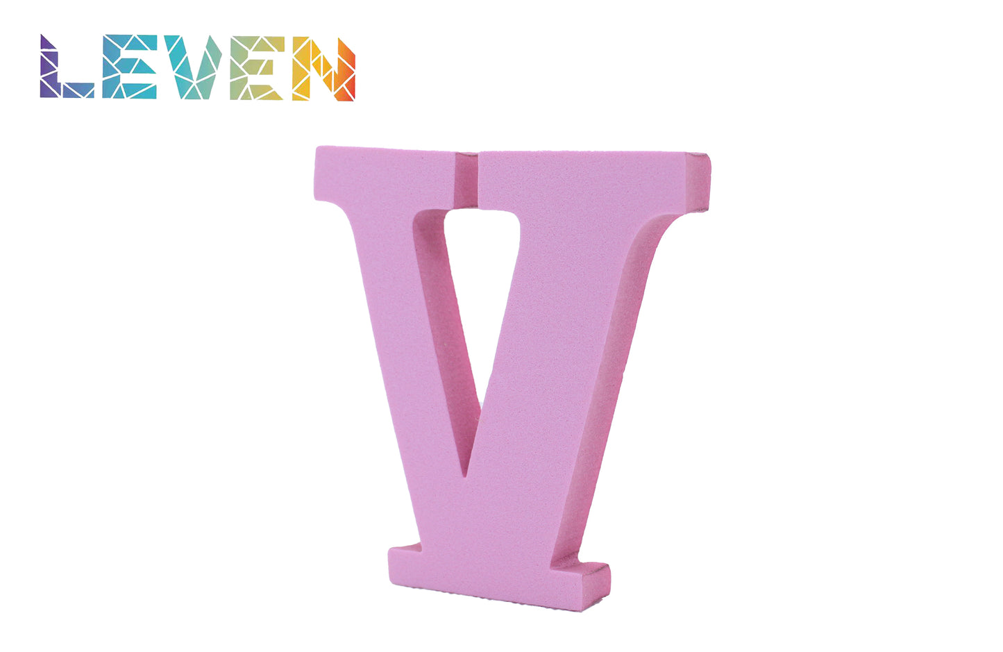 Letras decorativas 7.5cm Rosa V
