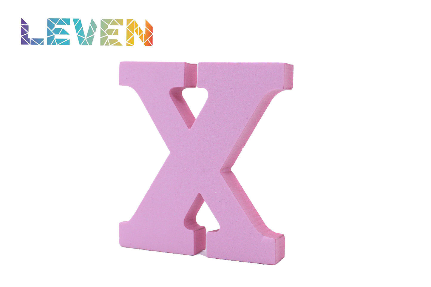 Letras decorativas 7.5cm Rosa X