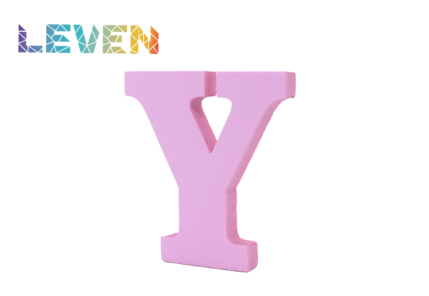 Letras decorativas 7.5cm Rosa Y