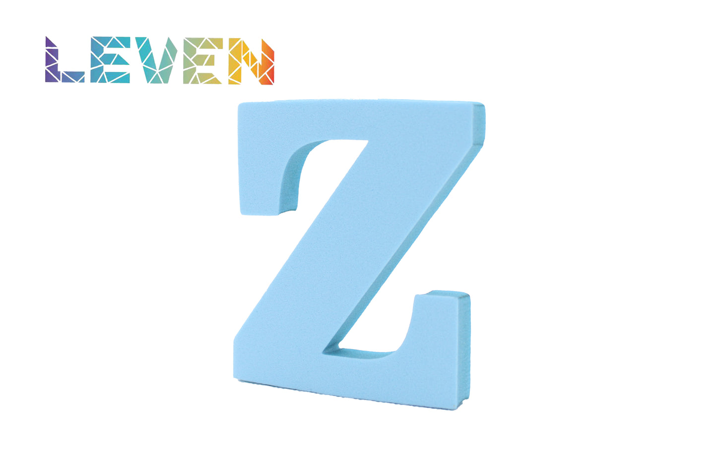 Letras decorativas 7.5cm Celeste Z