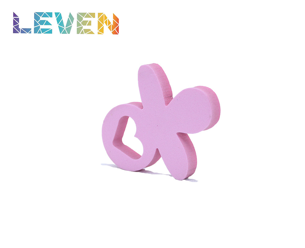 Letras decorativas 7.5cm Rosa Chupete