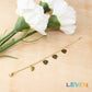 Pulsera corazones con iniciales
